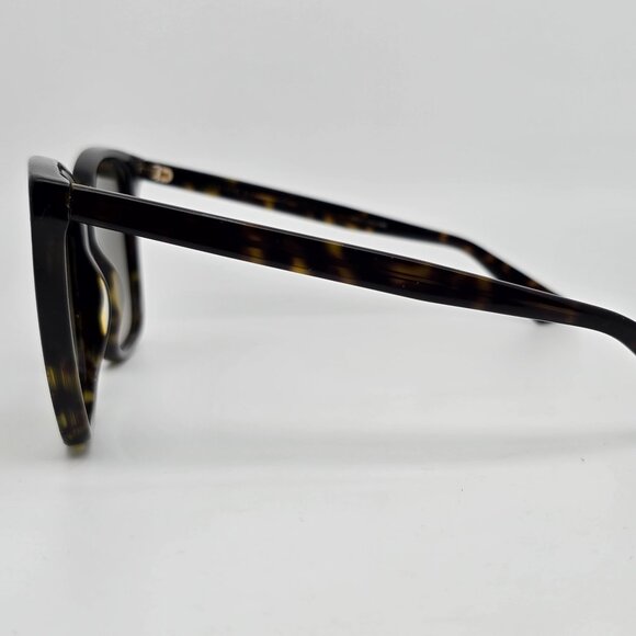 Gucci GG0022S 003 Dark Havana Frame Grey Gradient Lens Square Sunglasses w/ Case - Picture 4 of 16